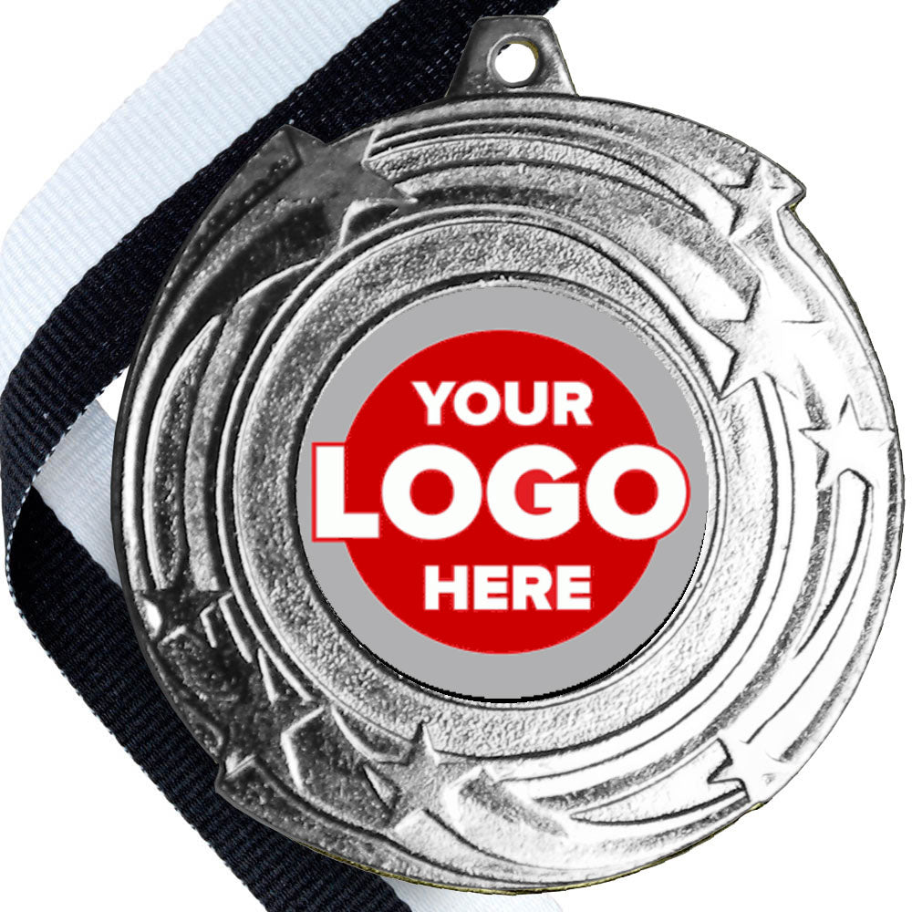 Orbital Design Medal flat centre.