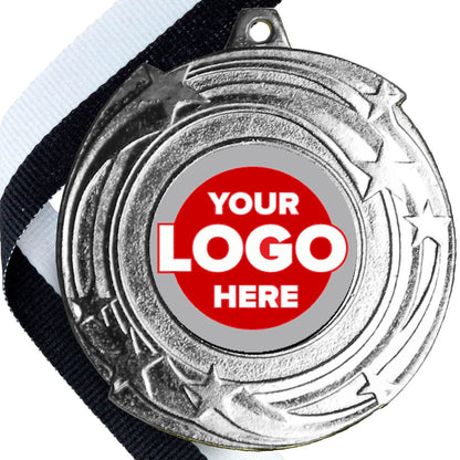 Orbital Design Medal flat centre.