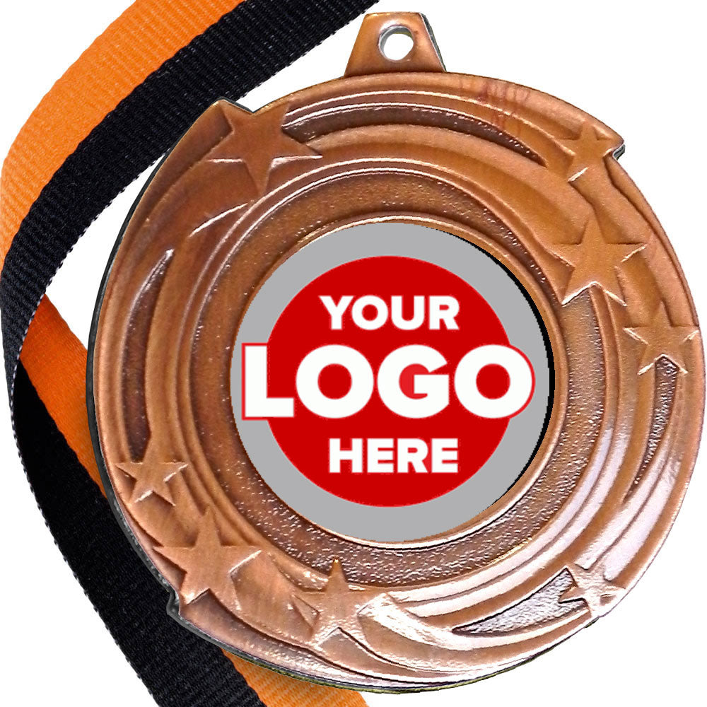 Orbital Design Medal flat centre.