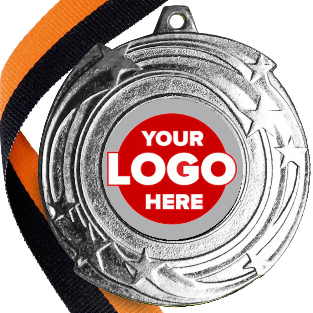 Orbital Design Medal flat centre.