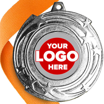 Orbital Design Medal flat centre.