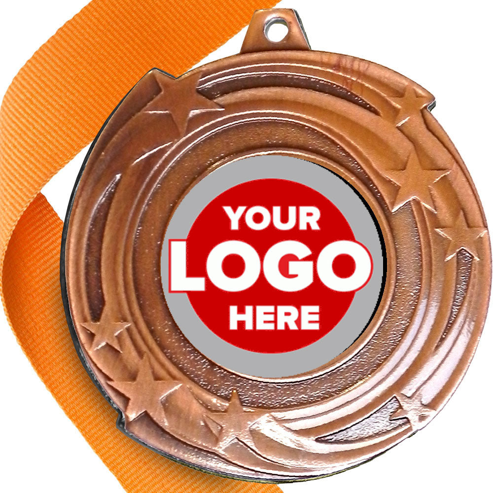 Orbital Design Medal flat centre.