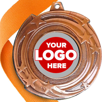 Orbital Design Medal flat centre.