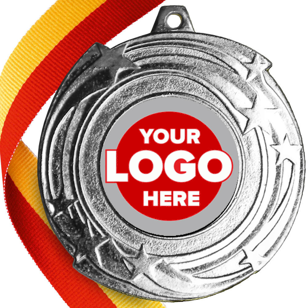 Orbital Design Medal flat centre.