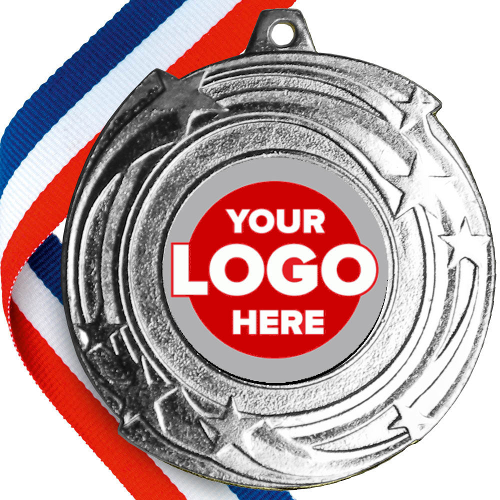 Orbital Design Medal flat centre.