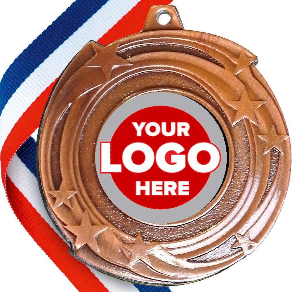 Orbital Design Medal flat centre.