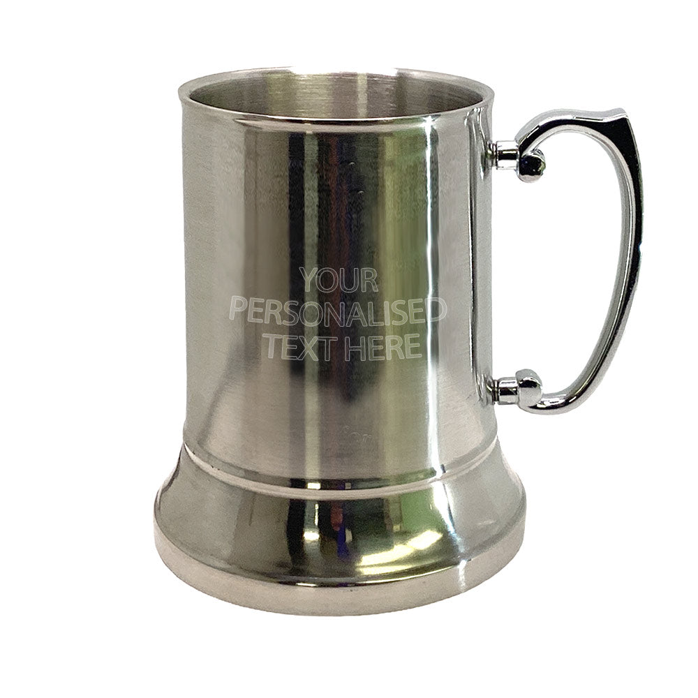 Stainless Steel Silver Tankard