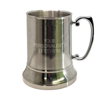 Stainless Steel Silver Tankard