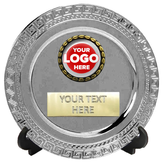 Aztec Design Salver with trim - 4 inch (T1129)