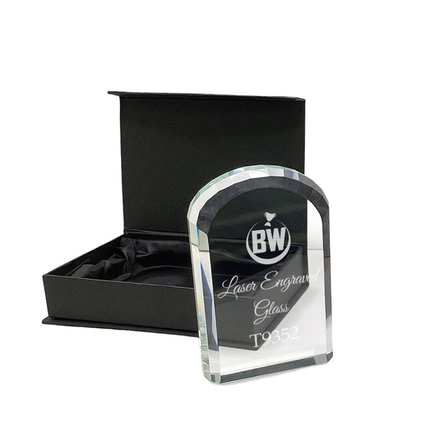 Little Lasered Jade Glass Award (T9352)