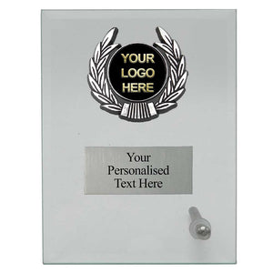 Rectangular Clear Glass Awards with trim (W201/2/3/4/5) - 5 sizes available
