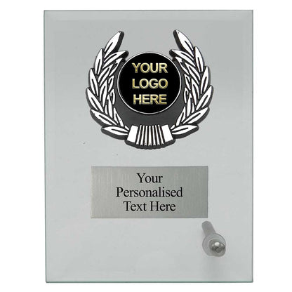 Rectangular Clear Glass Awards with trim (W201/2/3/4/5) - 5 sizes available