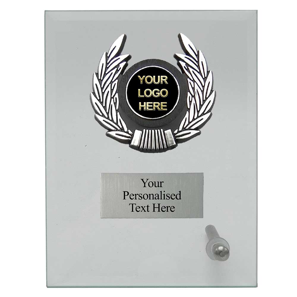 Rectangular Clear Glass Awards with trim (W201/2/3/4/5) - 5 sizes available