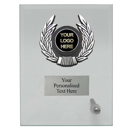 Rectangular Clear Glass Awards with trim (W201/2/3/4/5) - 5 sizes available