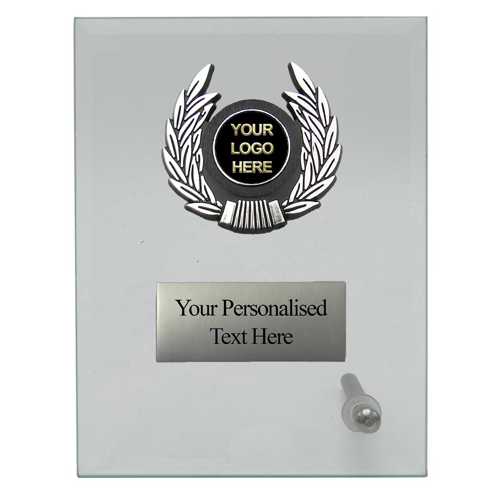 Rectangular Clear Glass Awards with trim (W201/2/3/4/5) - 5 sizes available