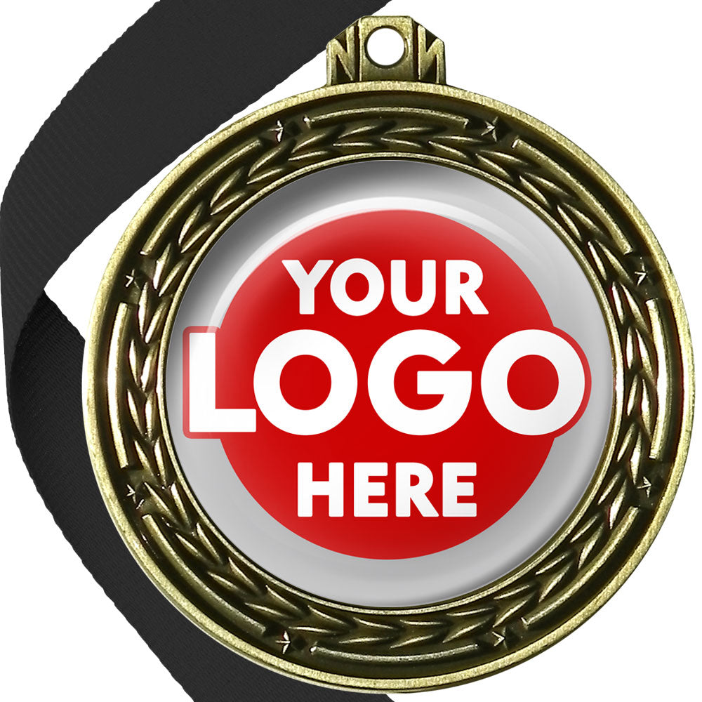 70mm Deluxe Antique Medal on a Ribbon (Stars & Arrows) MJ1070