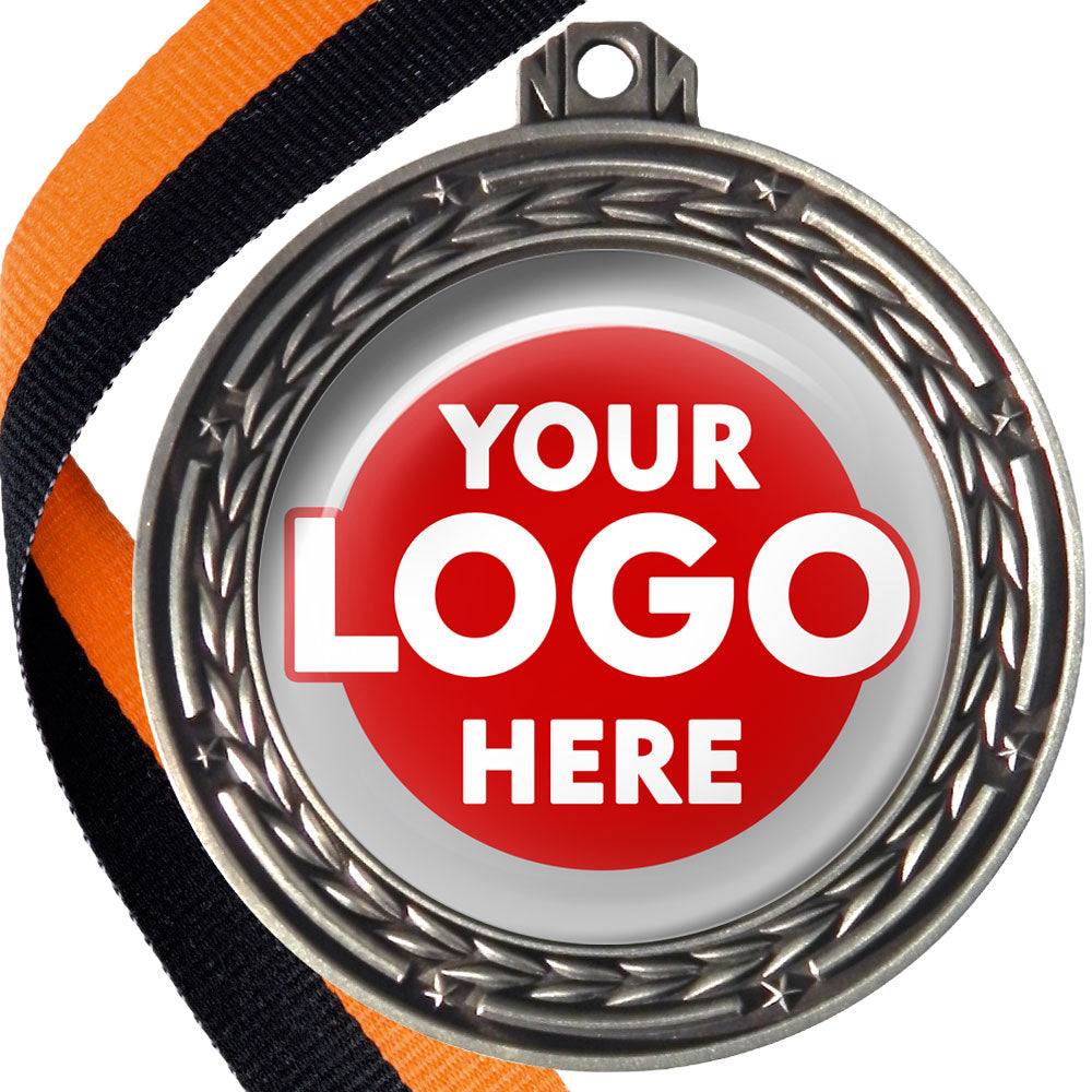 70mm Deluxe Antique Medal on a Ribbon (Stars & Arrows) MJ1070