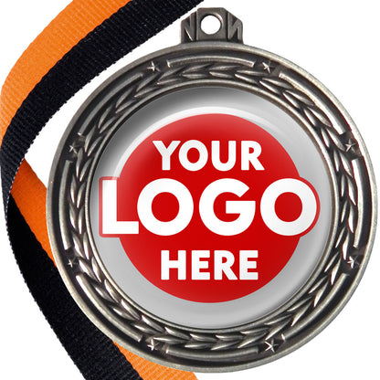 70mm Deluxe Antique Medal on a Ribbon (Stars & Arrows) MJ1070