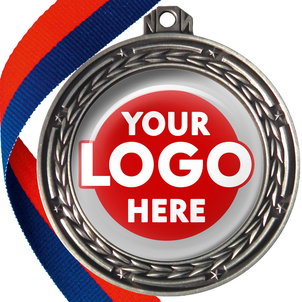 70mm Deluxe Antique Medal on a Ribbon (Stars & Arrows) MJ1070