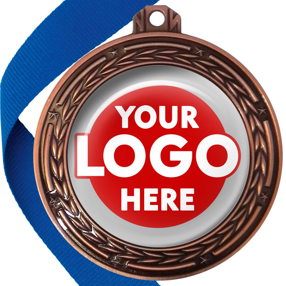 70mm Deluxe Antique Medal on a Ribbon (Stars & Arrows) MJ1070