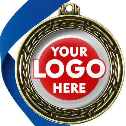 70mm Deluxe Antique Medal on a Ribbon (Stars & Arrows) MJ1070