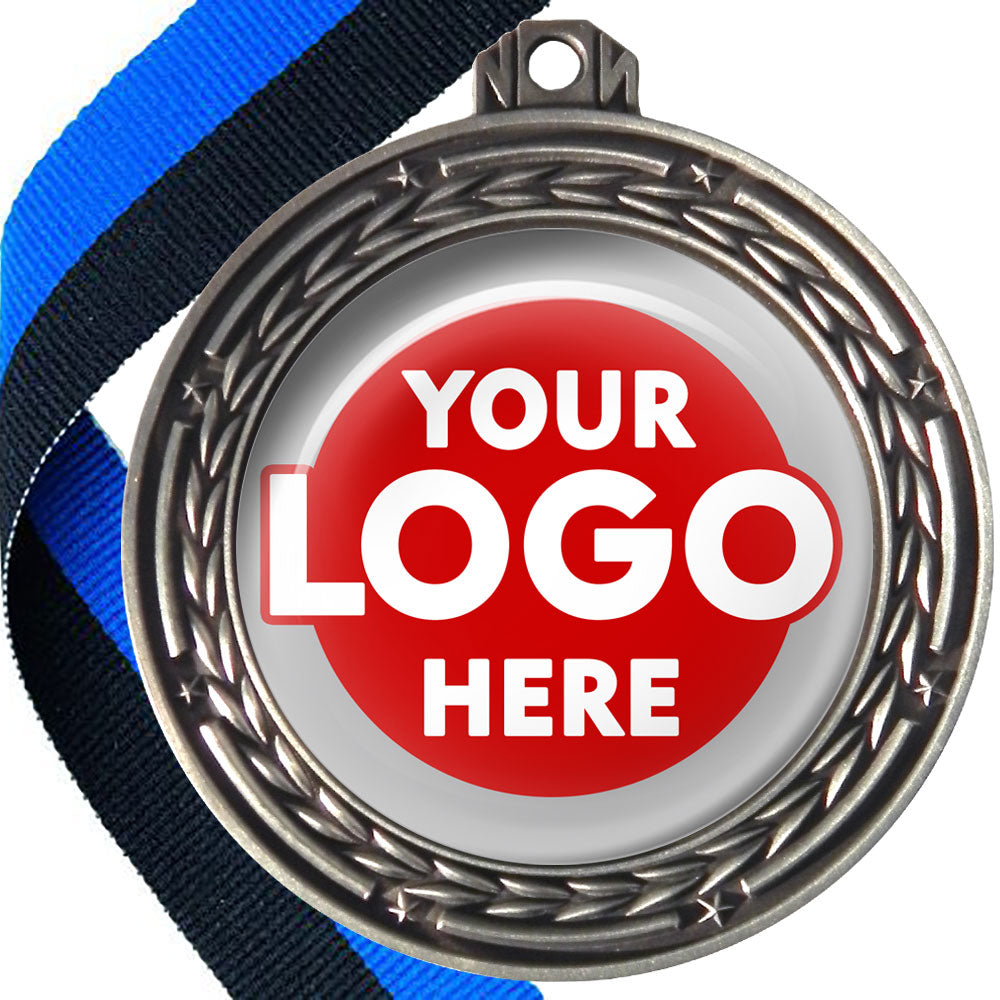 70mm Deluxe Antique Medal on a Ribbon (Stars & Arrows) MJ1070