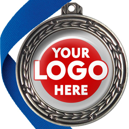 70mm Deluxe Antique Medal on a Ribbon (Stars & Arrows) MJ1070