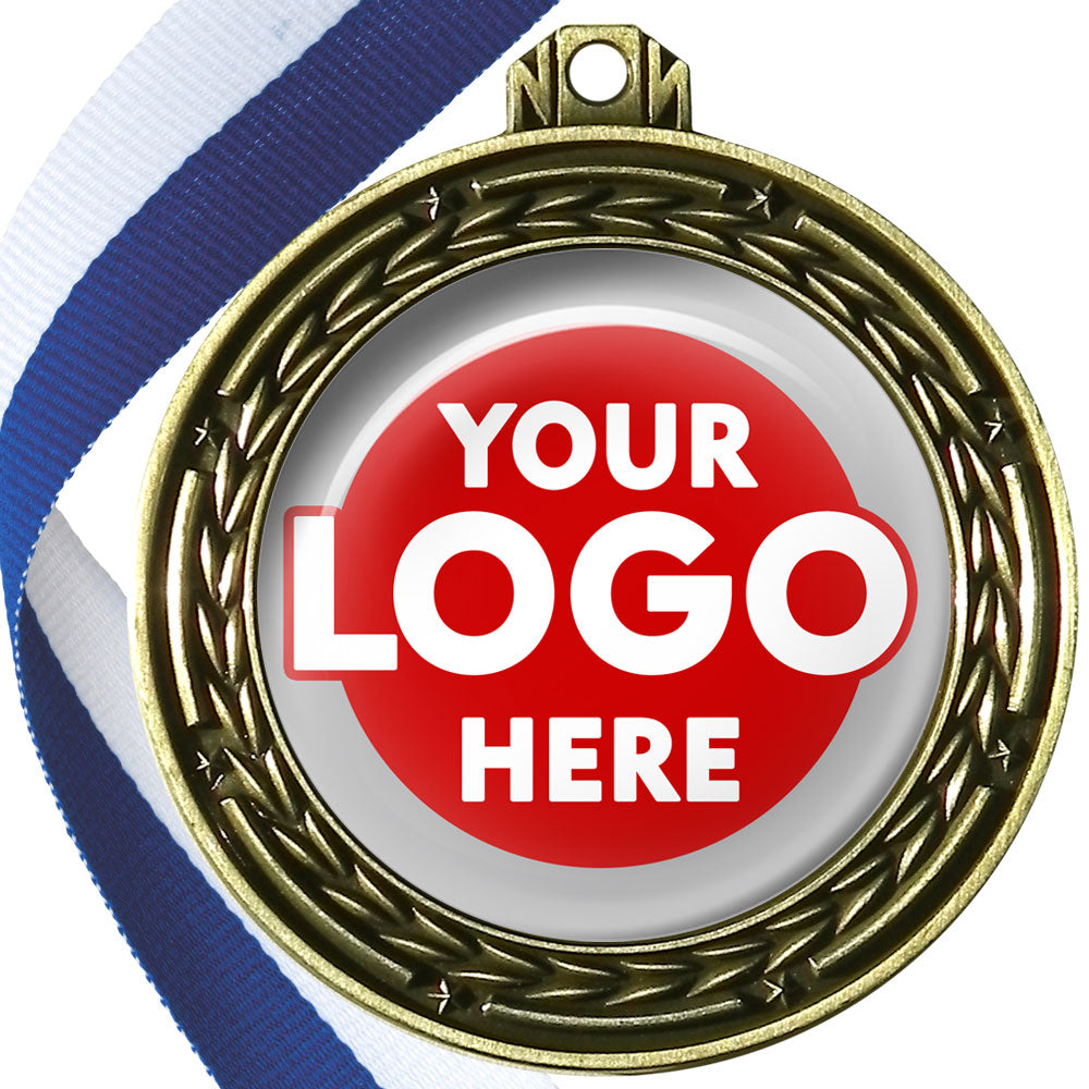 70mm Deluxe Antique Medal on a Ribbon (Stars & Arrows) MJ1070