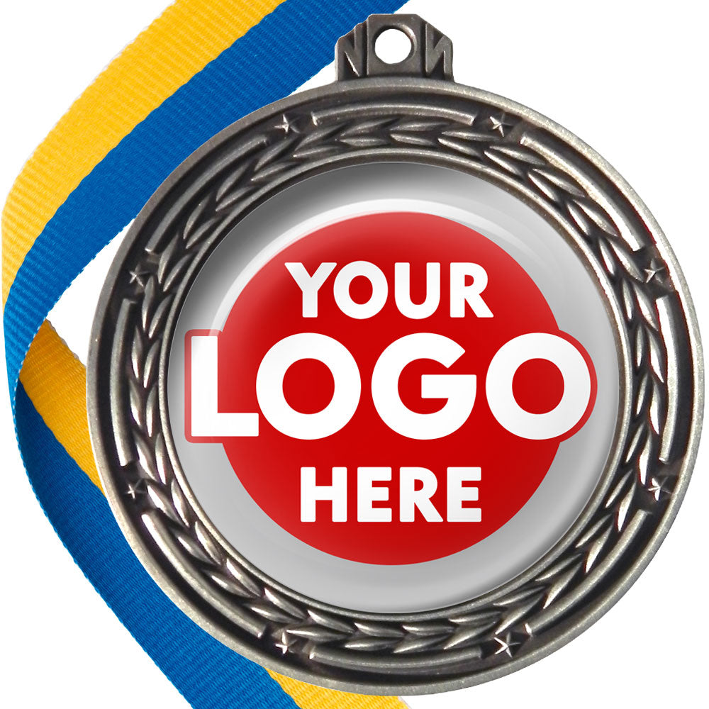 70mm Deluxe Antique Medal on a Ribbon (Stars & Arrows) MJ1070