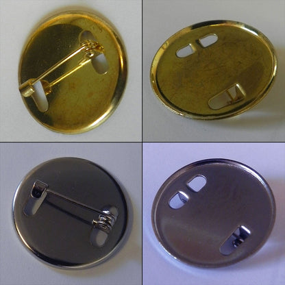 Budget Pin Badge (Gold or Silver)