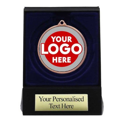 50mm GBP Medal In Flip-over Box