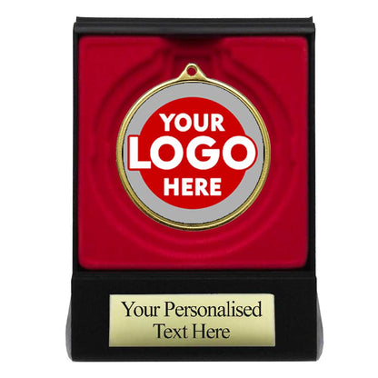 50mm GBP Medal In Flip-over Box