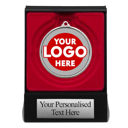 50mm GBP Medal In Flip-over Box