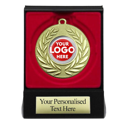 50mm Wreath Medal In Flip-over Box