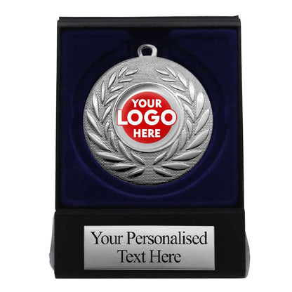 50mm Wreath Medal In Flip-over Box