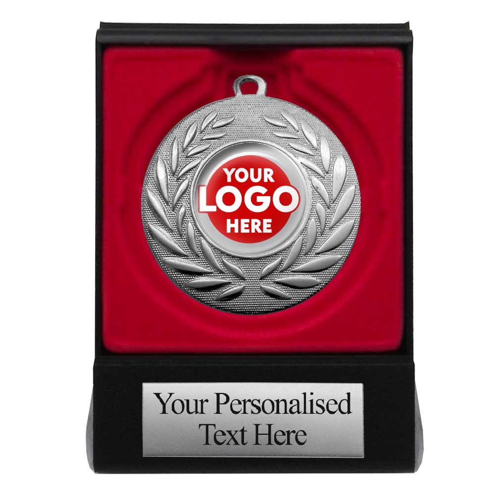 50mm Wreath Medal In Flip-over Box