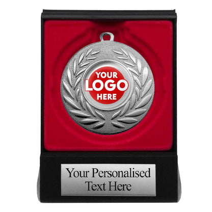 50mm Wreath Medal In Flip-over Box