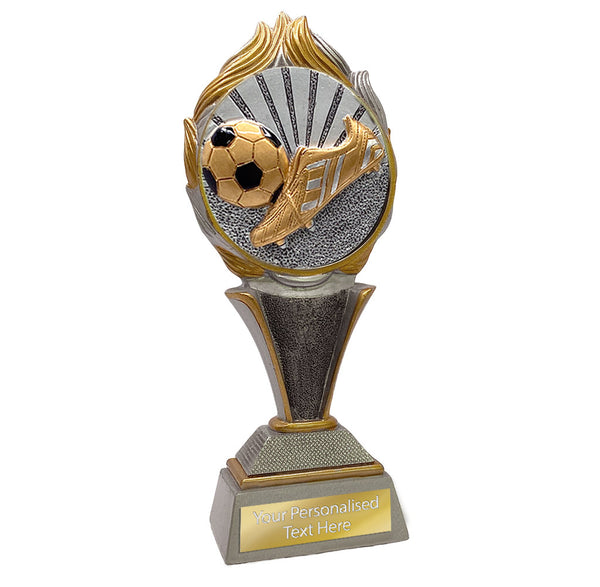 Football Torch Resin Award Silver&Gold (FG123)