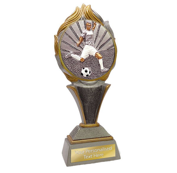 Football Torch Resin Award Silver&Gold (FG123)