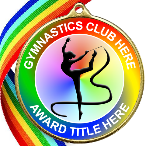 Gymnastics Awards Medal - MULTI COLOUR