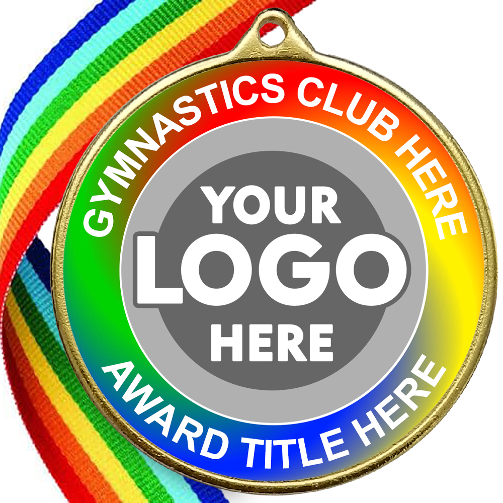 Gymnastics Awards Medal - MULTI COLOUR