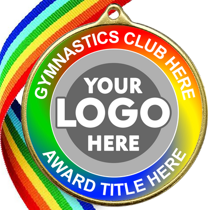 Gymnastics Awards Medal - MULTI COLOUR