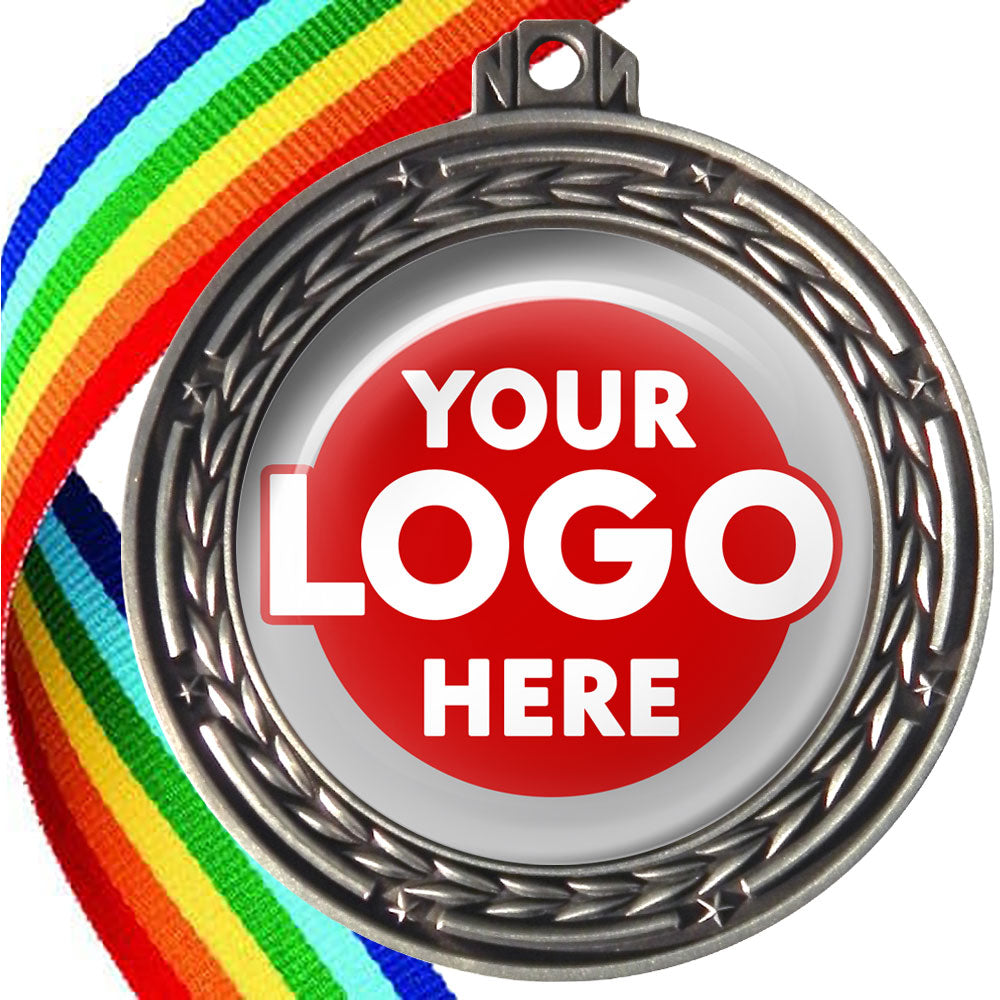 70mm Deluxe Antique Medal on a Ribbon (Stars & Arrows) MJ1070