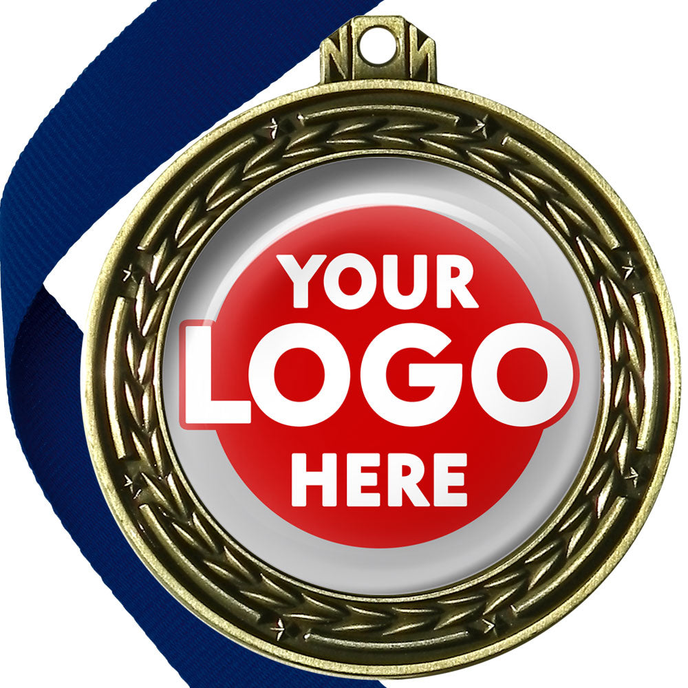 70mm Deluxe Antique Medal on a Ribbon (Stars & Arrows) MJ1070