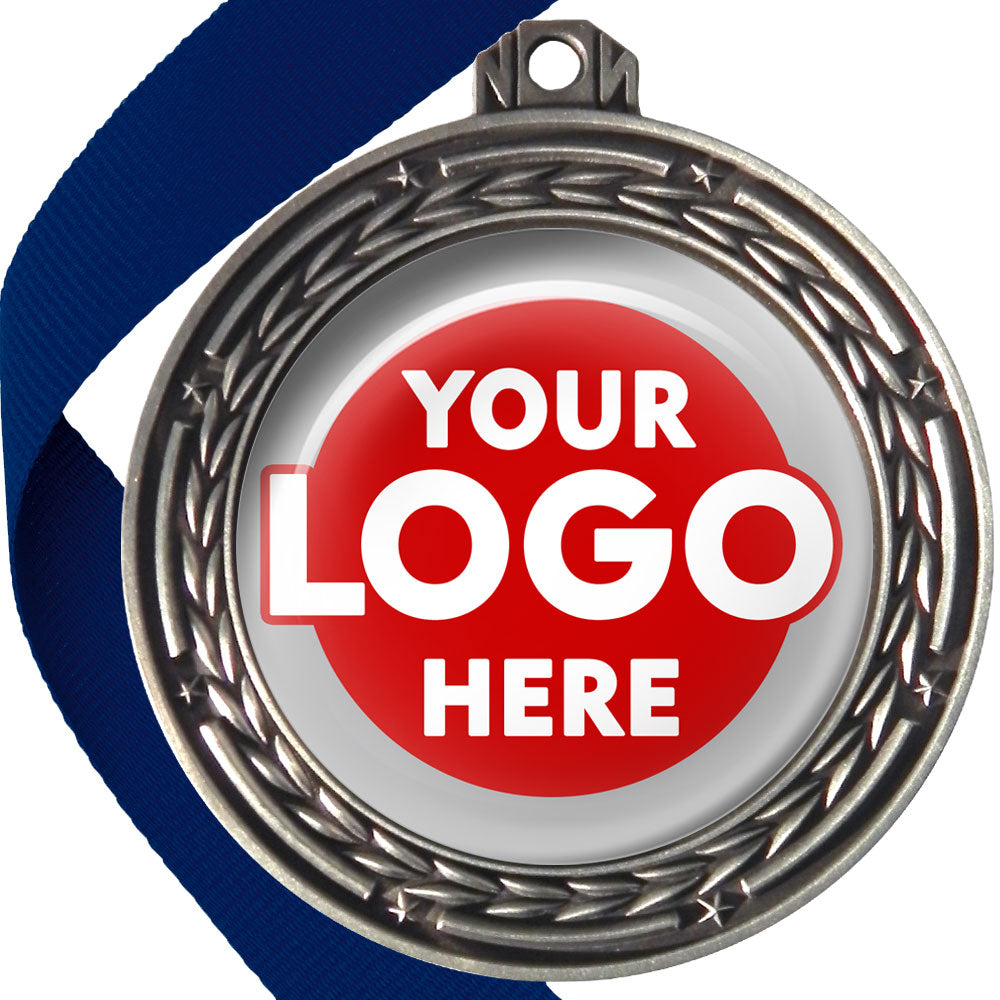 70mm Deluxe Antique Medal on a Ribbon (Stars & Arrows) MJ1070