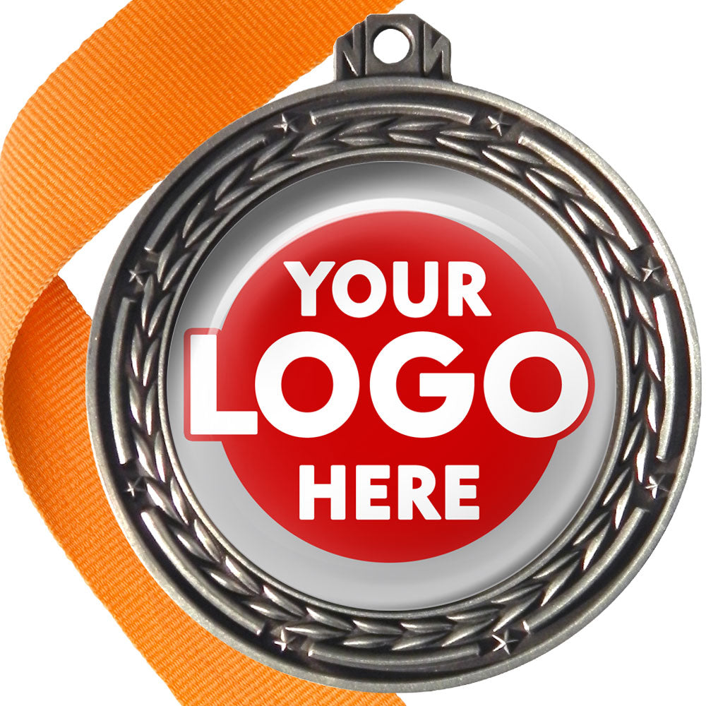 70mm Deluxe Antique Medal on a Ribbon (Stars & Arrows) MJ1070