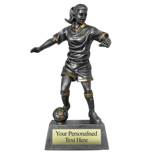 Female Football Resin (PCM1408/1/2) - 2 sizes available