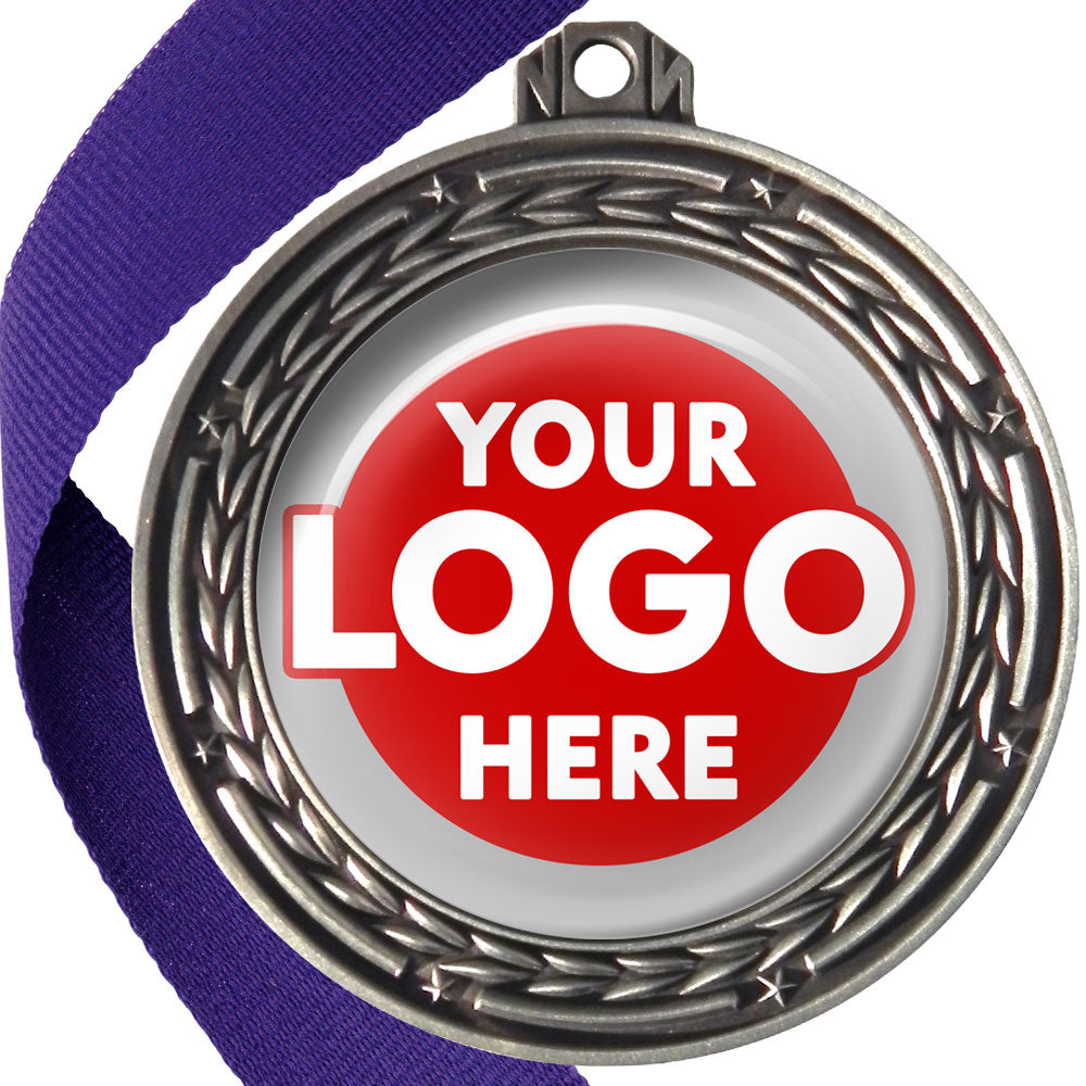 70mm Deluxe Antique Medal on a Ribbon (Stars & Arrows) MJ1070