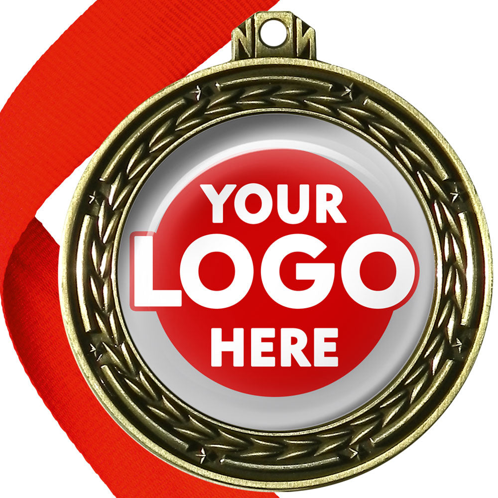 70mm Deluxe Antique Medal on a Ribbon (Stars & Arrows) MJ1070