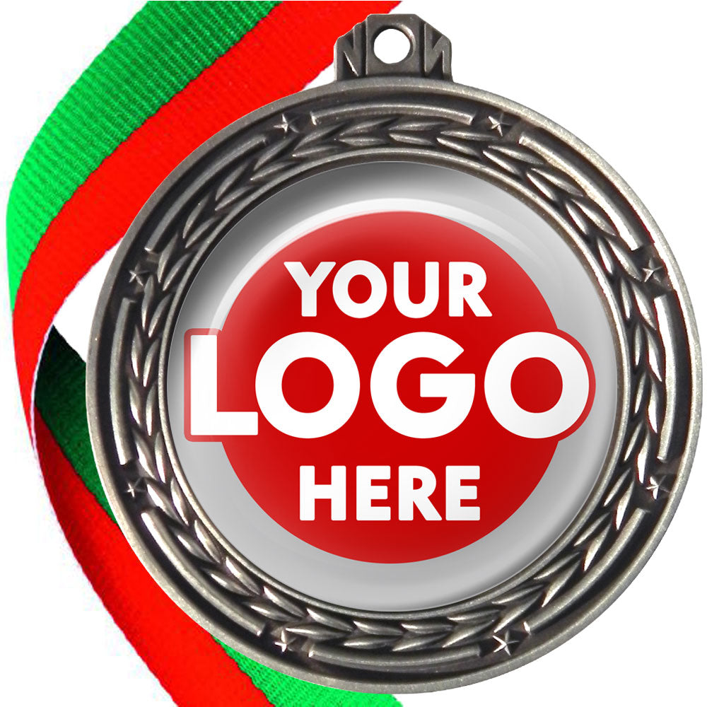 70mm Deluxe Antique Medal on a Ribbon (Stars & Arrows) MJ1070